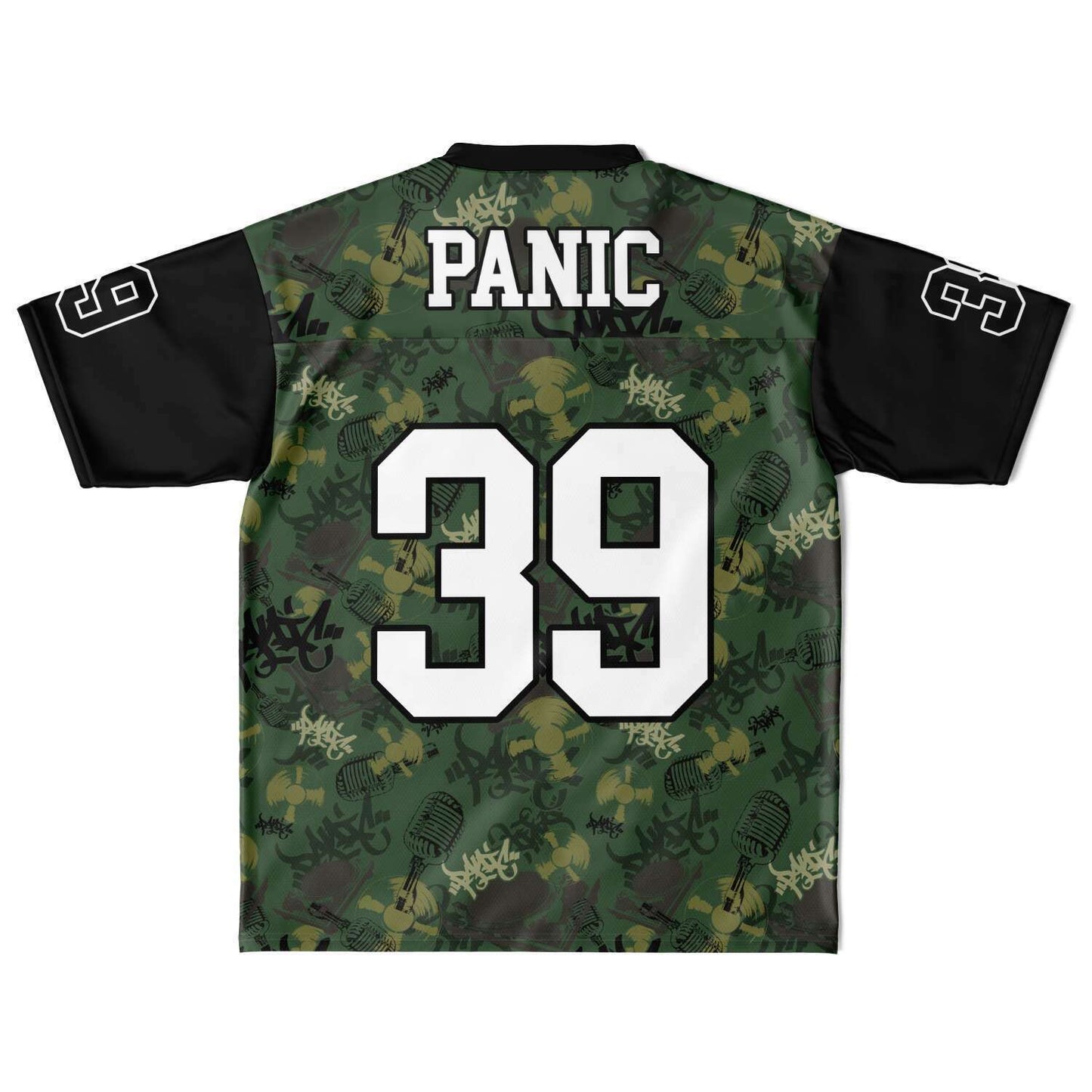 THE ELEMENT GREEN CAMO FOOTBALL JERSEY - Panic 39