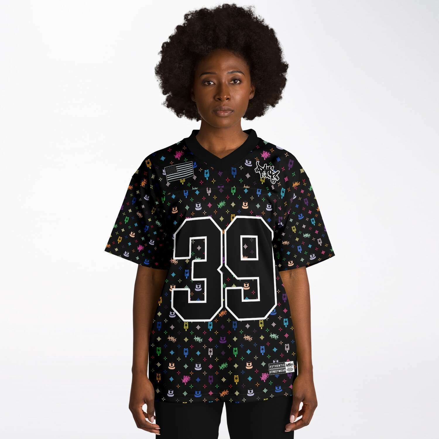 THE LOUIE FOOTBALL JERSEY - Panic 39