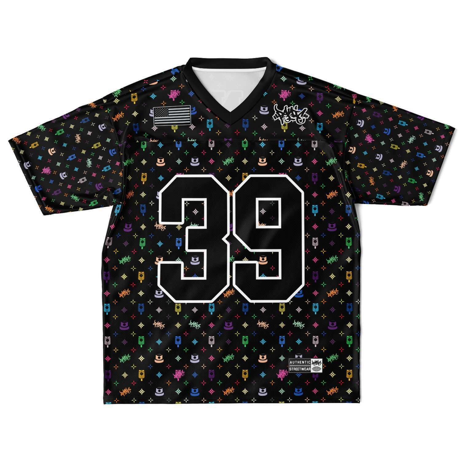 THE LOUIE FOOTBALL JERSEY - Panic 39