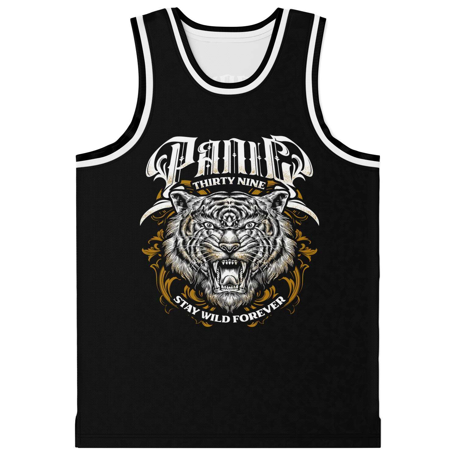 THE STAY WILD BASKETBALL JERSEY - Panic 39