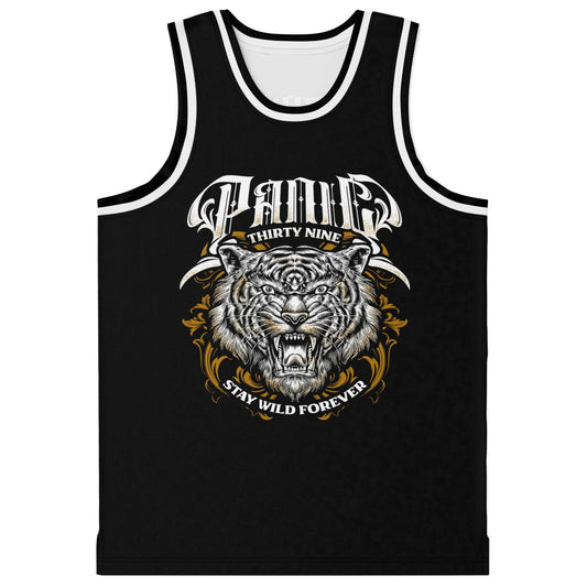 THE STAY WILD BASKETBALL JERSEY - Panic 39