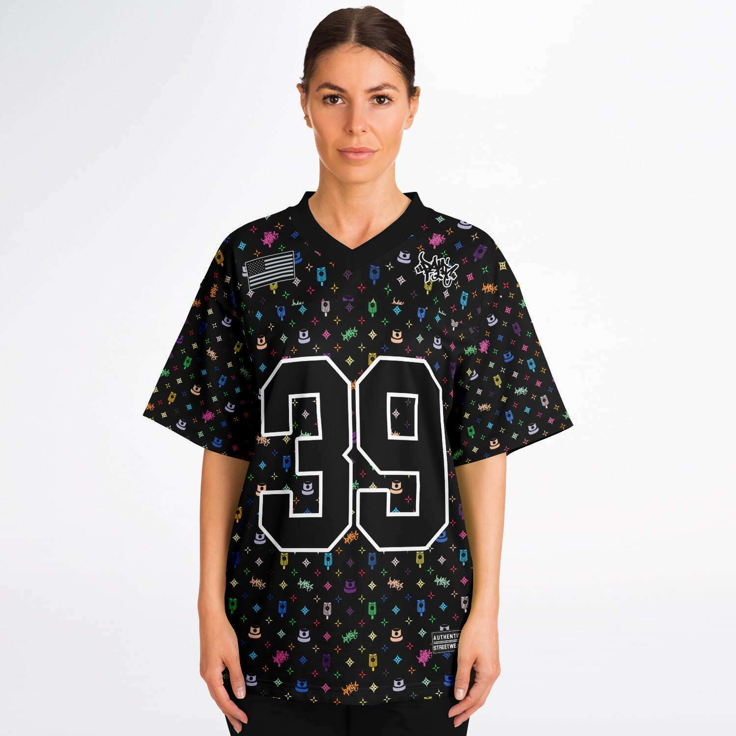 THE LOUIE FOOTBALL JERSEY - Panic 39