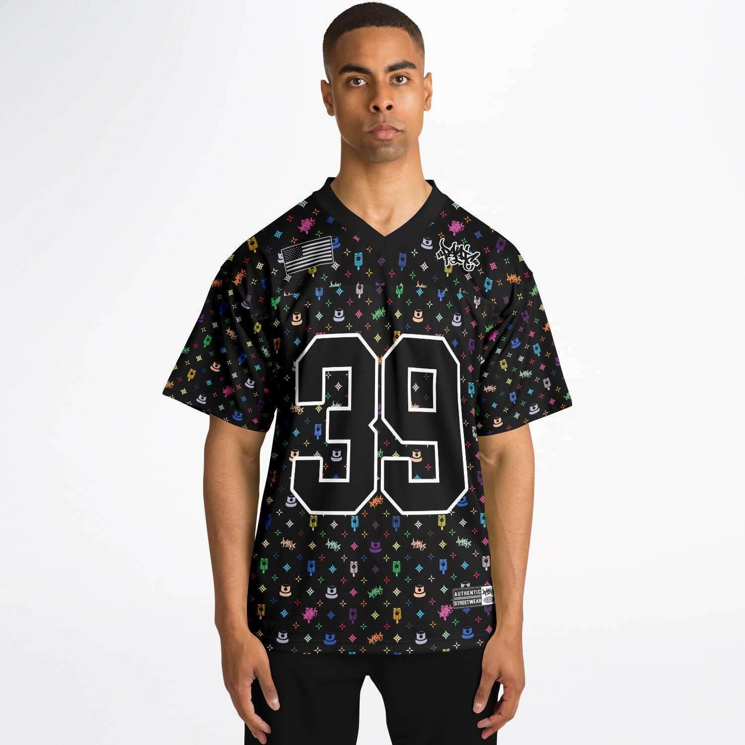 THE LOUIE FOOTBALL JERSEY - Panic 39