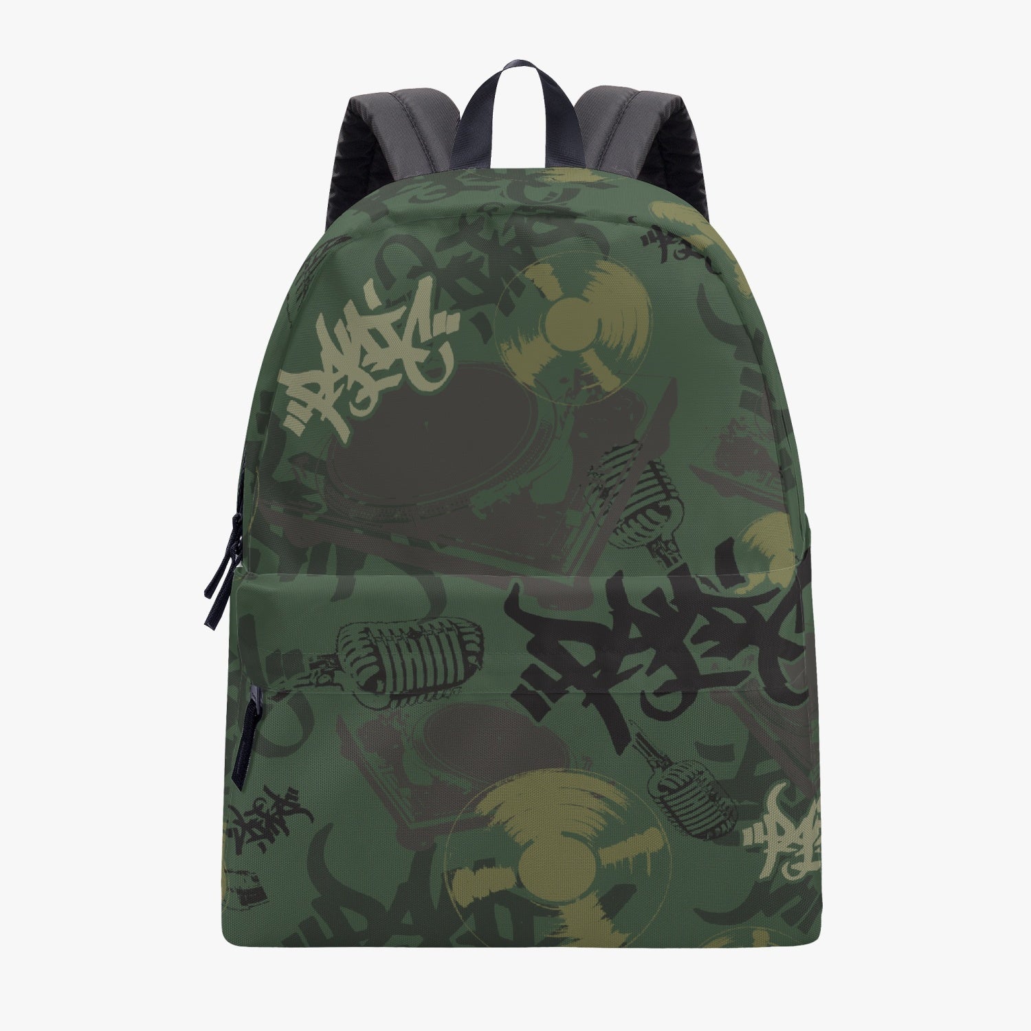 Camo top canvas backpack