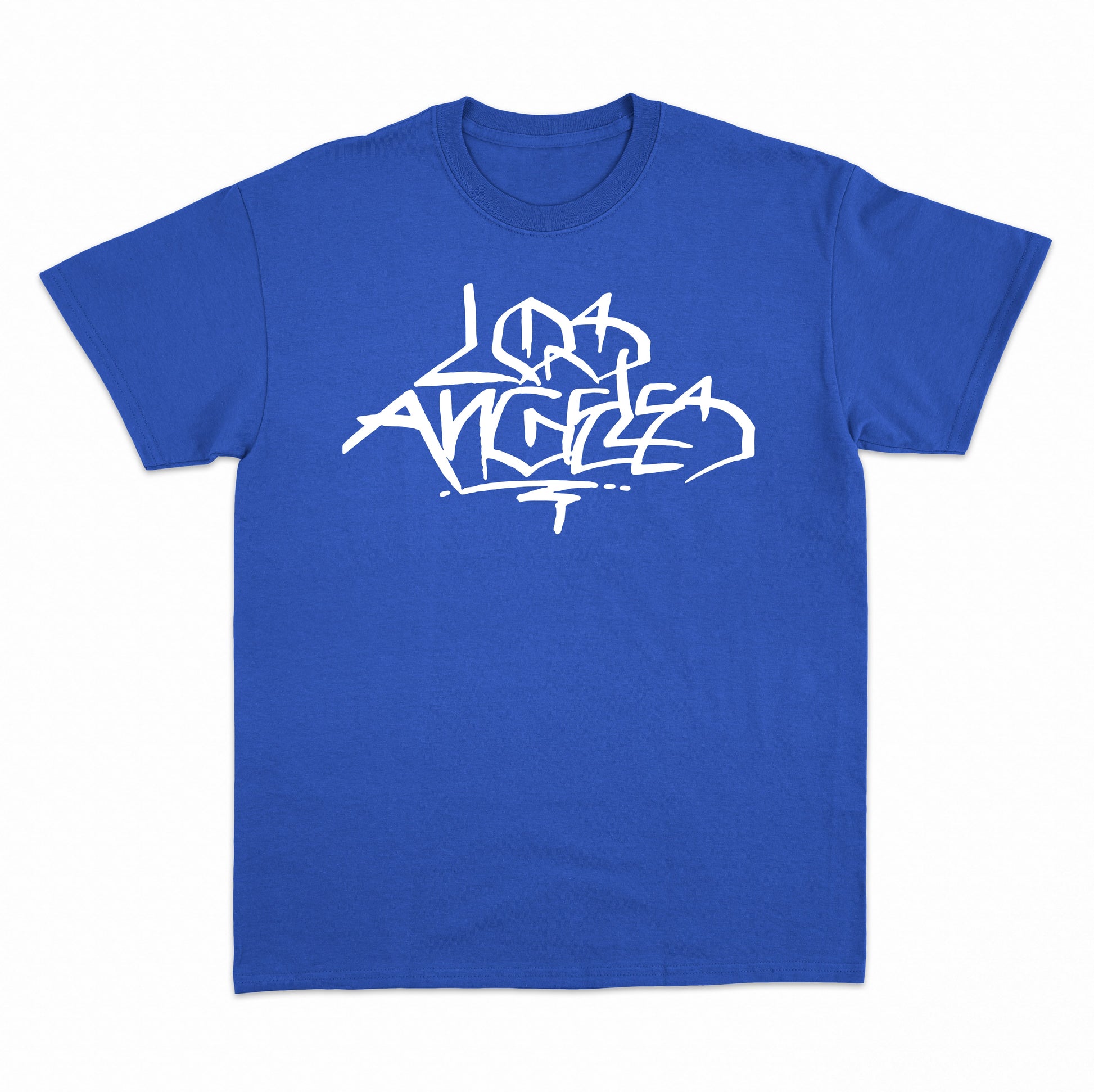 The Los Angeles Mens T-Shirt - Panic 39 Bboy Clothing Royal Bluie / XXL