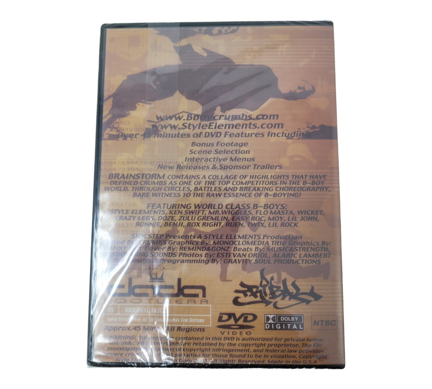 BBOY CRUMBS - BRAINSTORM SOLO DVD