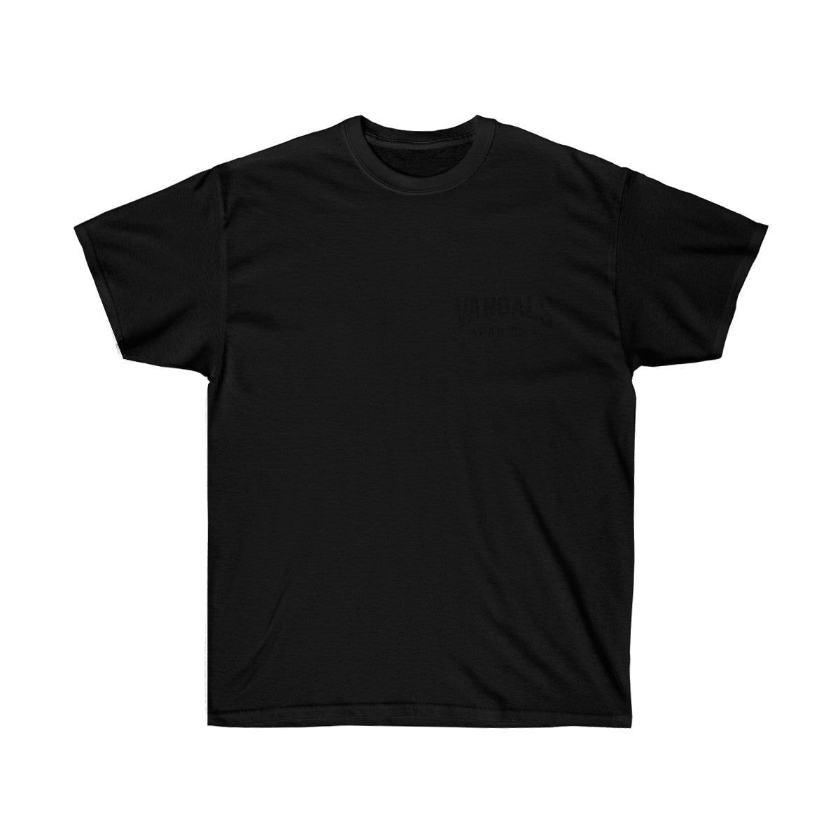 Panic 39 Mens Vandals T-Shirt - Black Print - bboys com