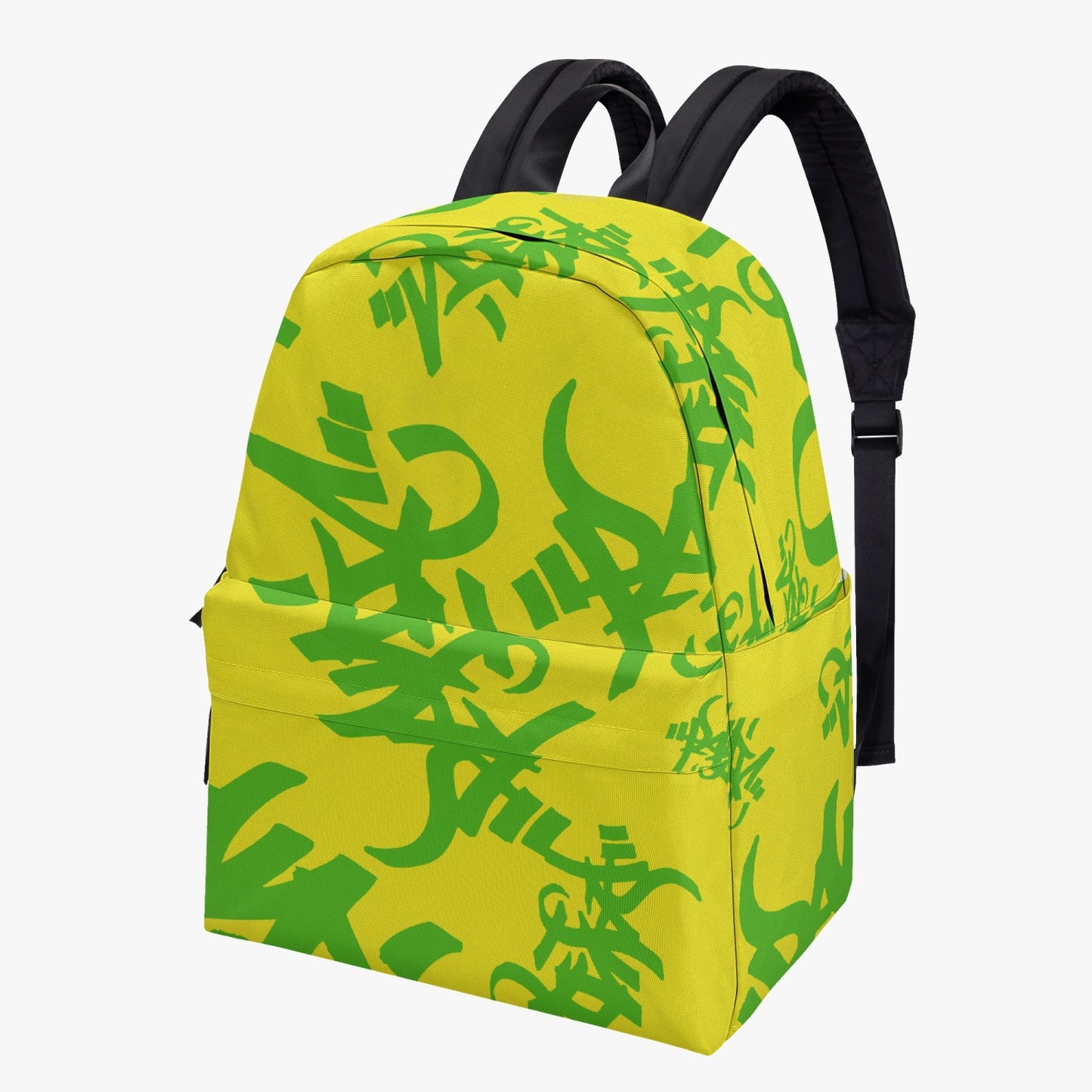 THE TAG YELLOW & GREEN CANVAS BACKPACK - Panic 39