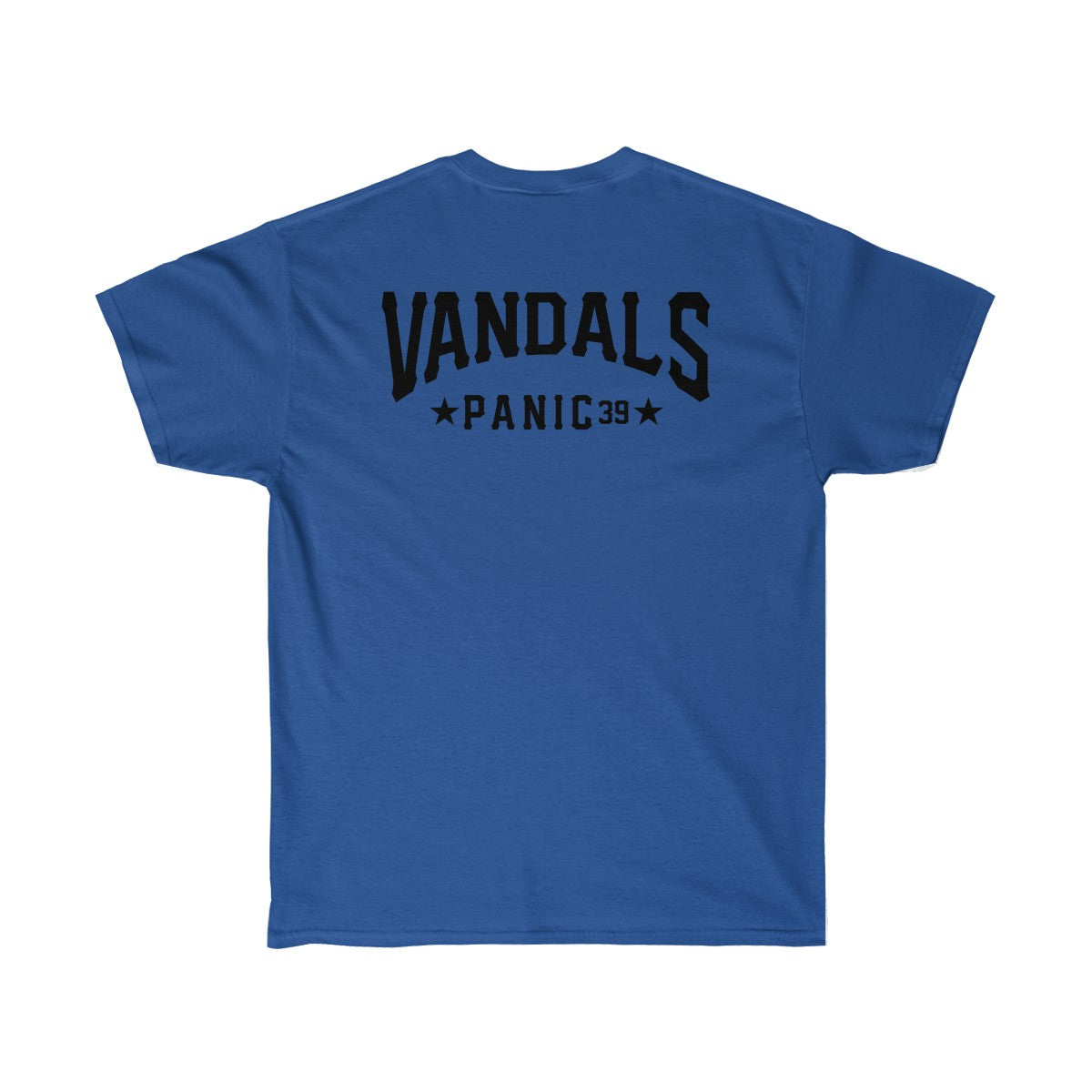 Panic 39 Mens Vandals T-Shirt - Black Print - street dancewear