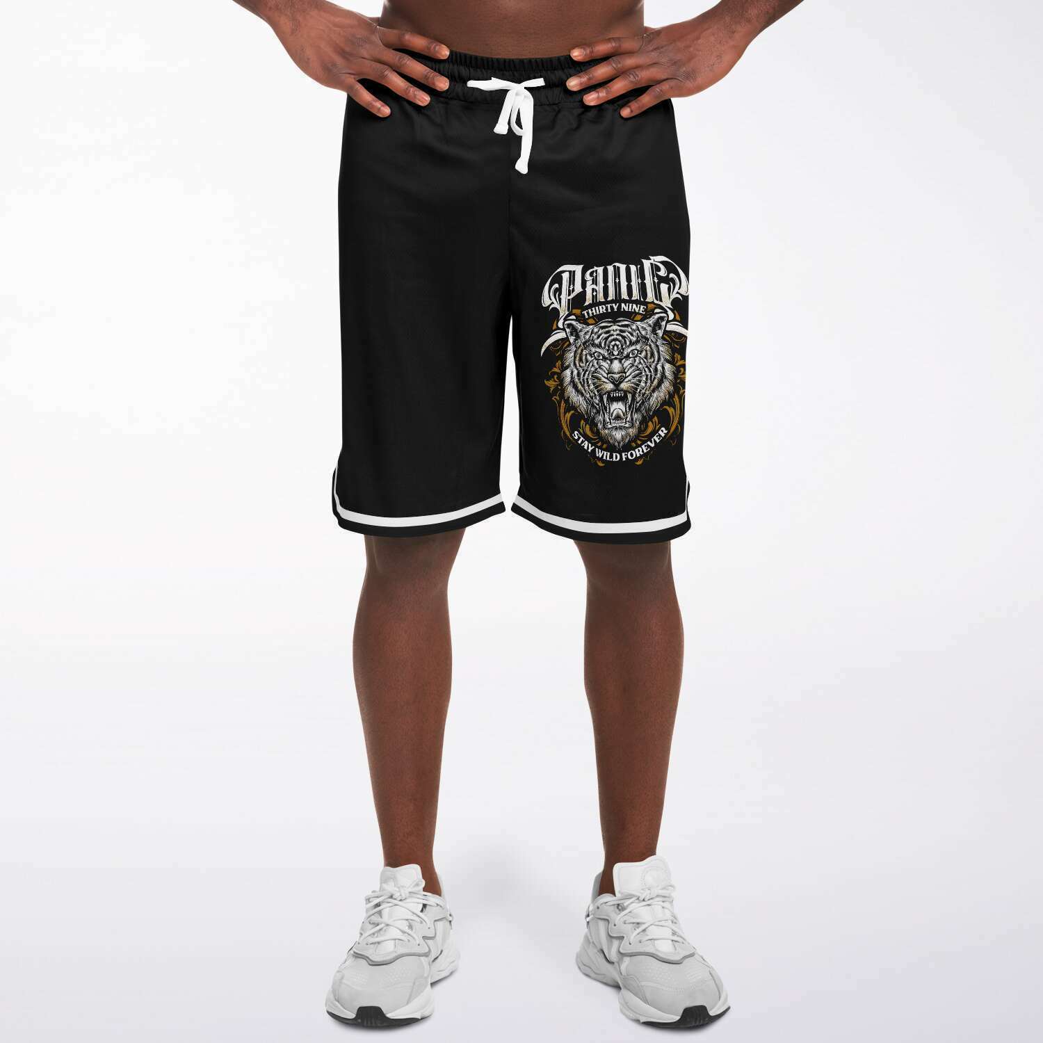 THE STAY WILD BASKETBALL SHORTS