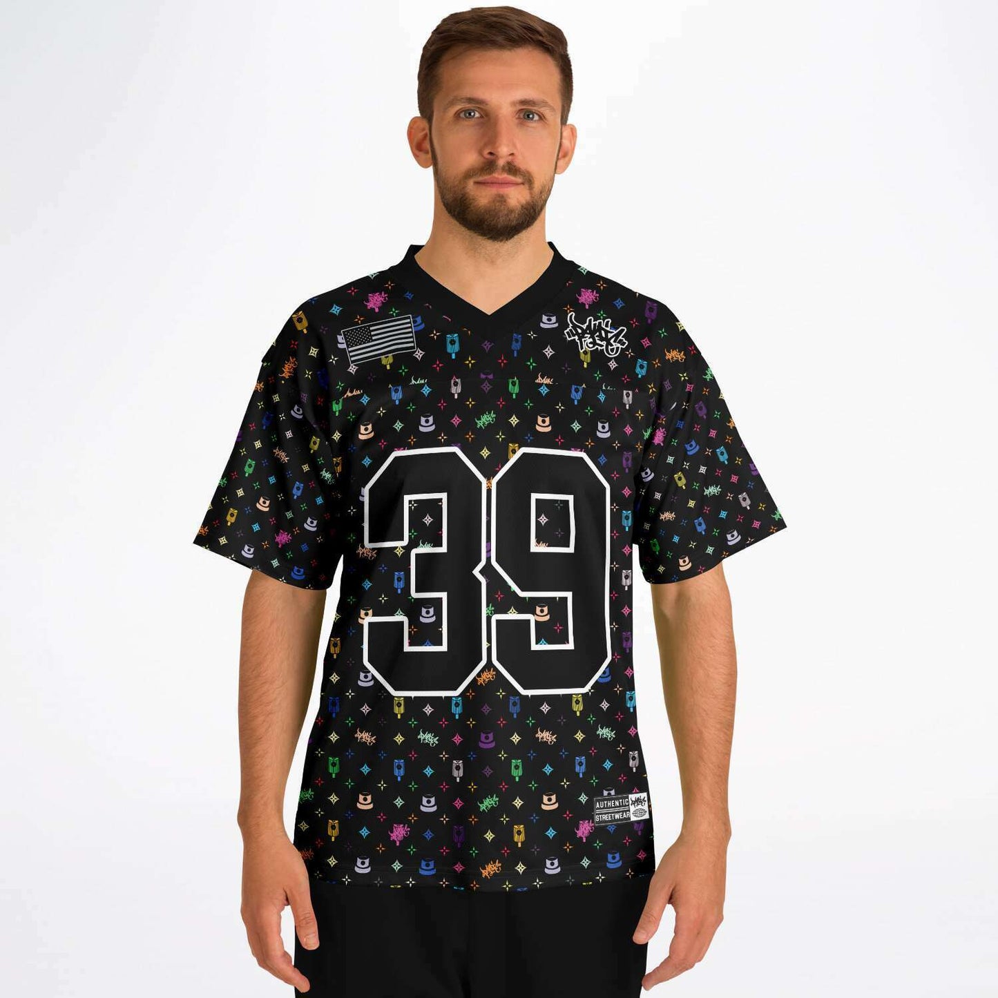 THE LOUIE FOOTBALL JERSEY - Panic 39