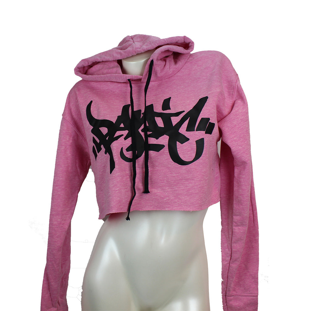 Womens Cropped Fleece Hoodie - concreteaddicts