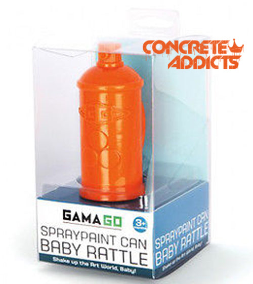 GamaGo The Spraypaint Baby Rattle - concreteaddicts